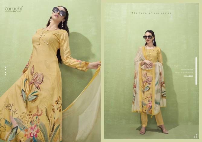 Zara By Kesar Jam Silk Digital Printed Dress Material Wholesale Shop In Surat
